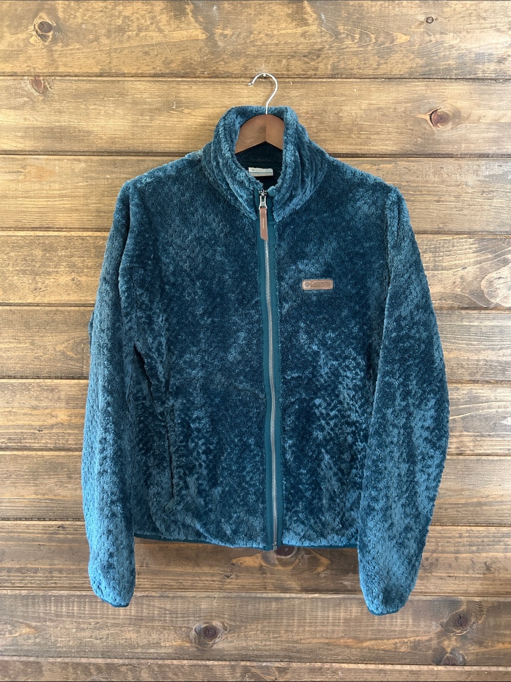 Columbia Plush Full-Zip Jacket - Teal